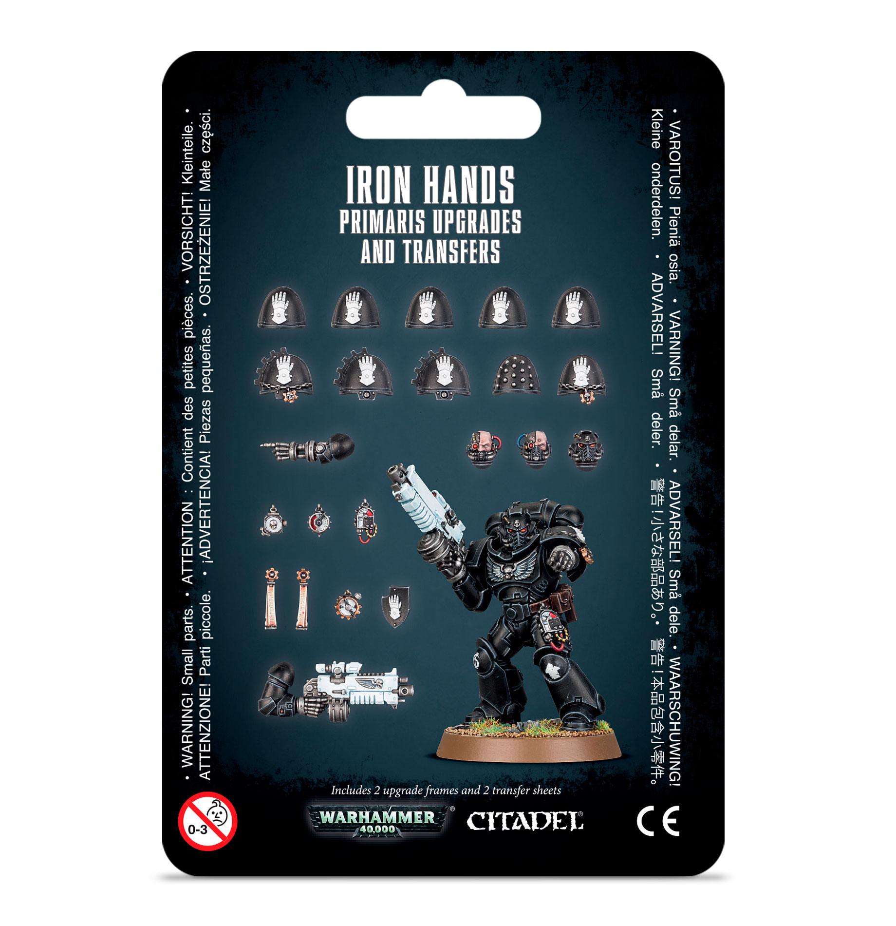Space Marine IRON HANDS PRIMARIS UPGRADES & TRANSFERS 5011921140800