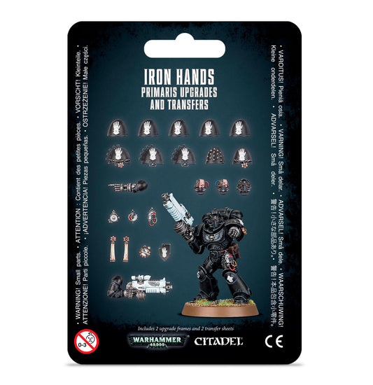 Space Marine IRON HANDS PRIMARIS UPGRADES & TRANSFERS 5011921140800