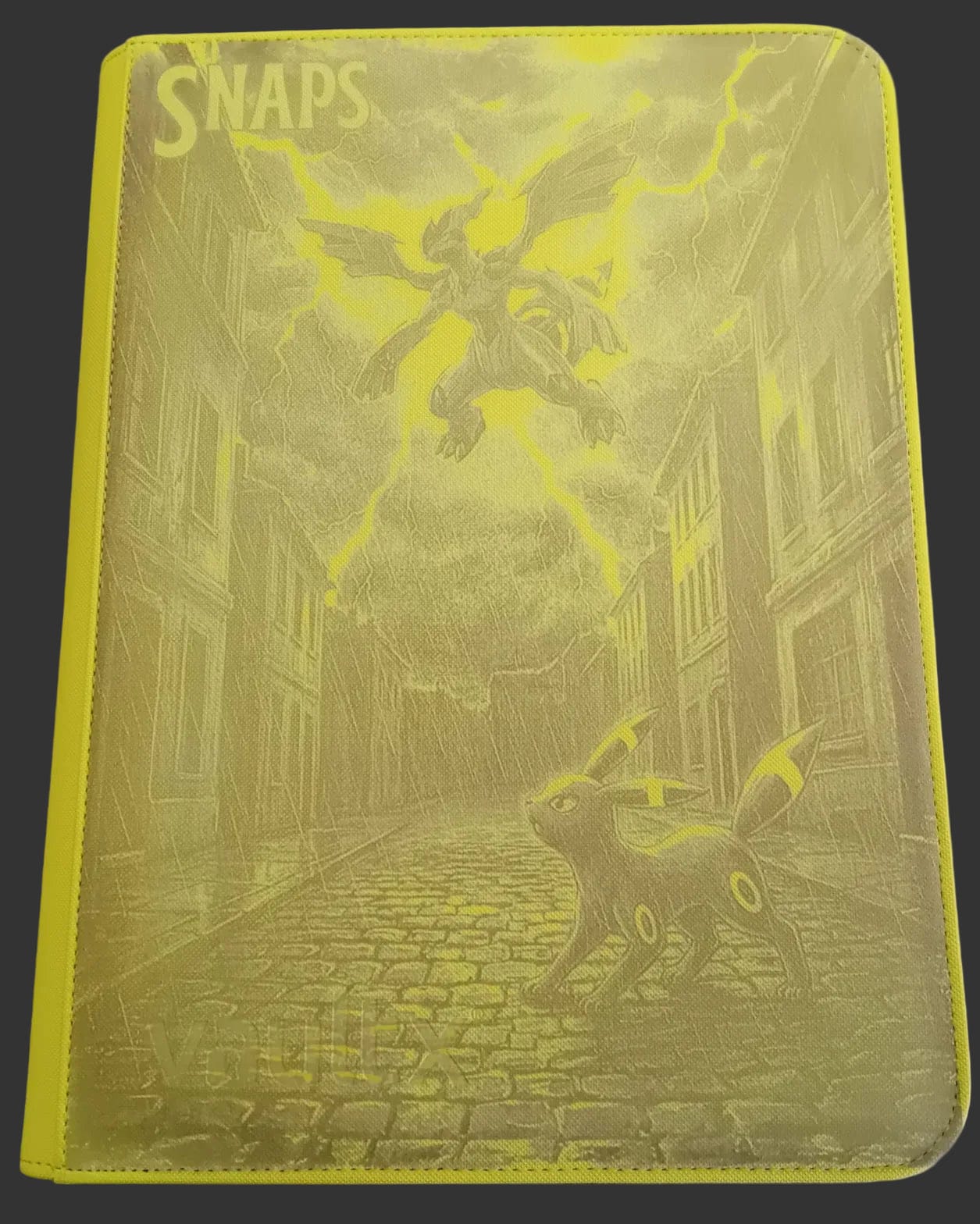 Zekrom & Umbreon Custom Vault X 4-Pocket Exo-Tec Zip Binder 5060570200335