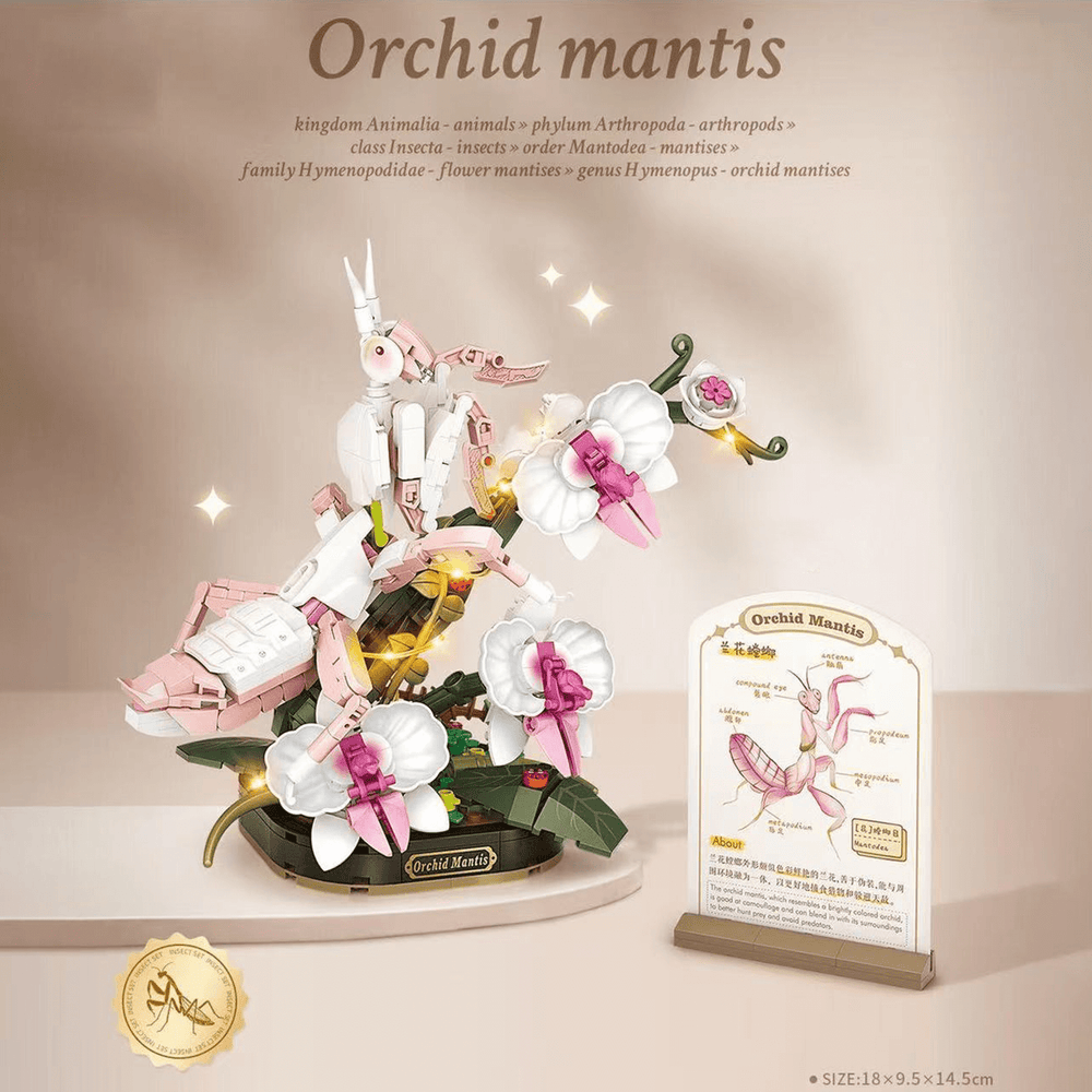 LOZ Orchid Mantis 4118 6932691941185