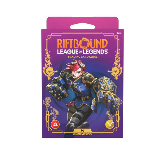 Riftbound: League of Legends - Unleashed Champion Deck - Vi Display 810155274306