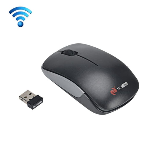 Computer & Networking Black MC Saite MC-367 2.4GHz Wireless Mouse with USB Receiver for Computer PC Laptop