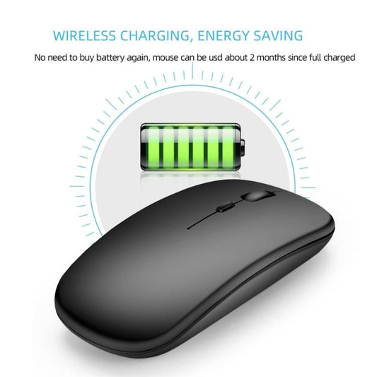 Computer & Networking HXSJ M90 2.4GHz Ultrathin Mute Rechargeable Dual Mode Wireless Bluetooth Notebook PC Mouse