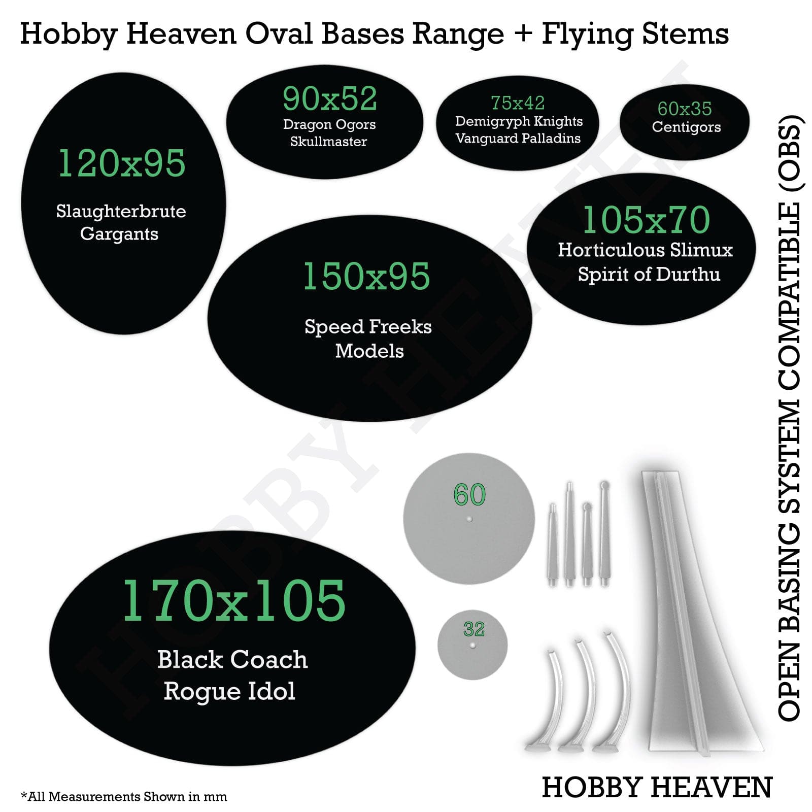 Base 25mm Round Plain Plastic Bases