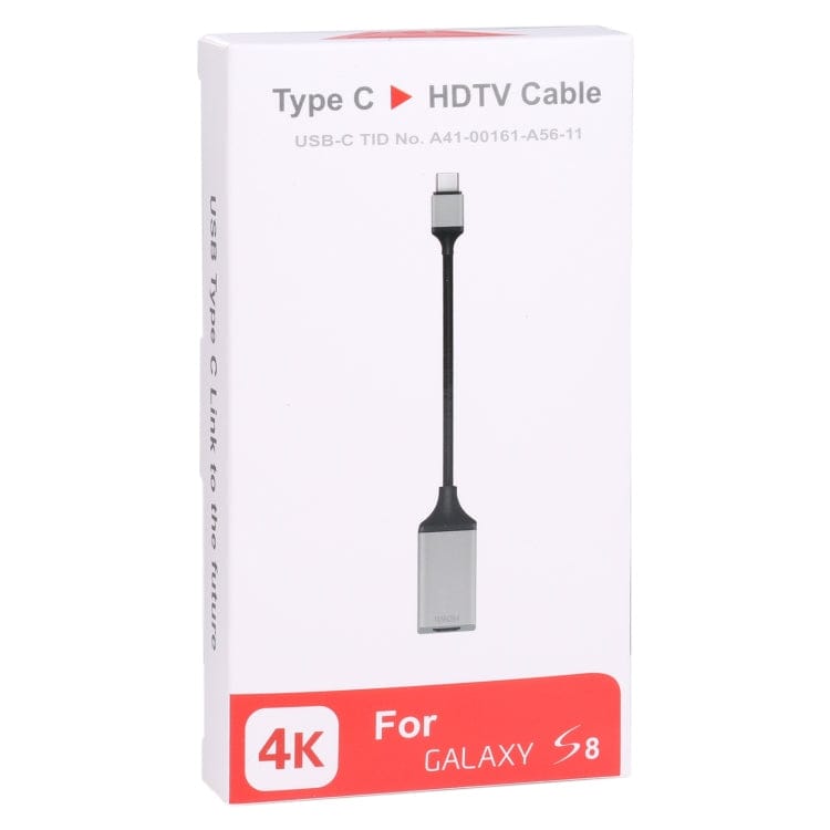 Mobile Accessories PC1022H USB-C / Type-C 3.1 to HDMI 4Kx2K HDTV Cable, Cable Length: 20cm, PC1022H, PC1022