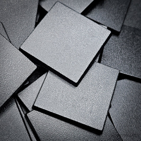 Base 40mm Square Plain Plastic Bases