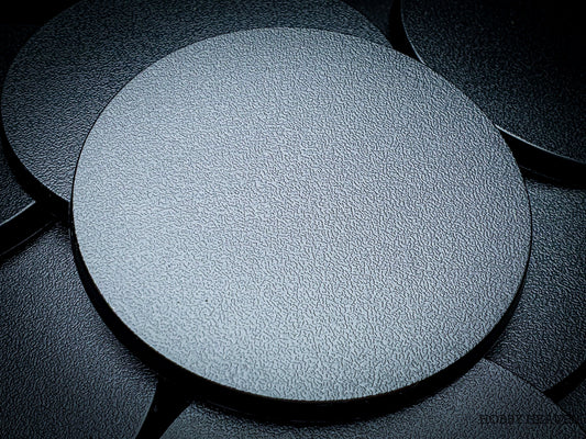 Base 80mm Round Plain Plastic Bases