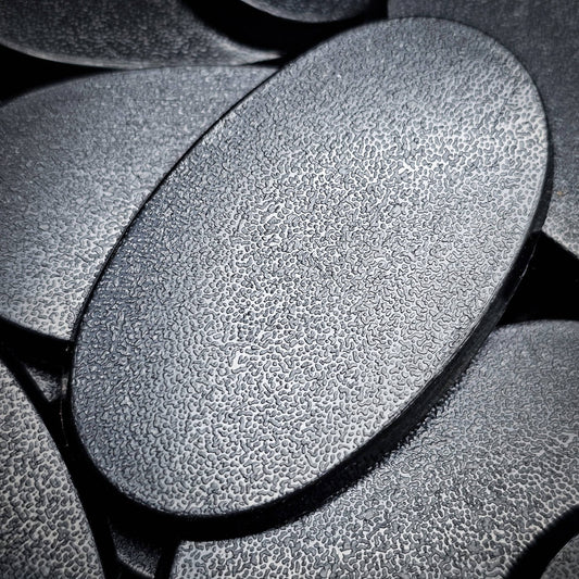 Base 60x35mm Oval Plain Plastic Bases