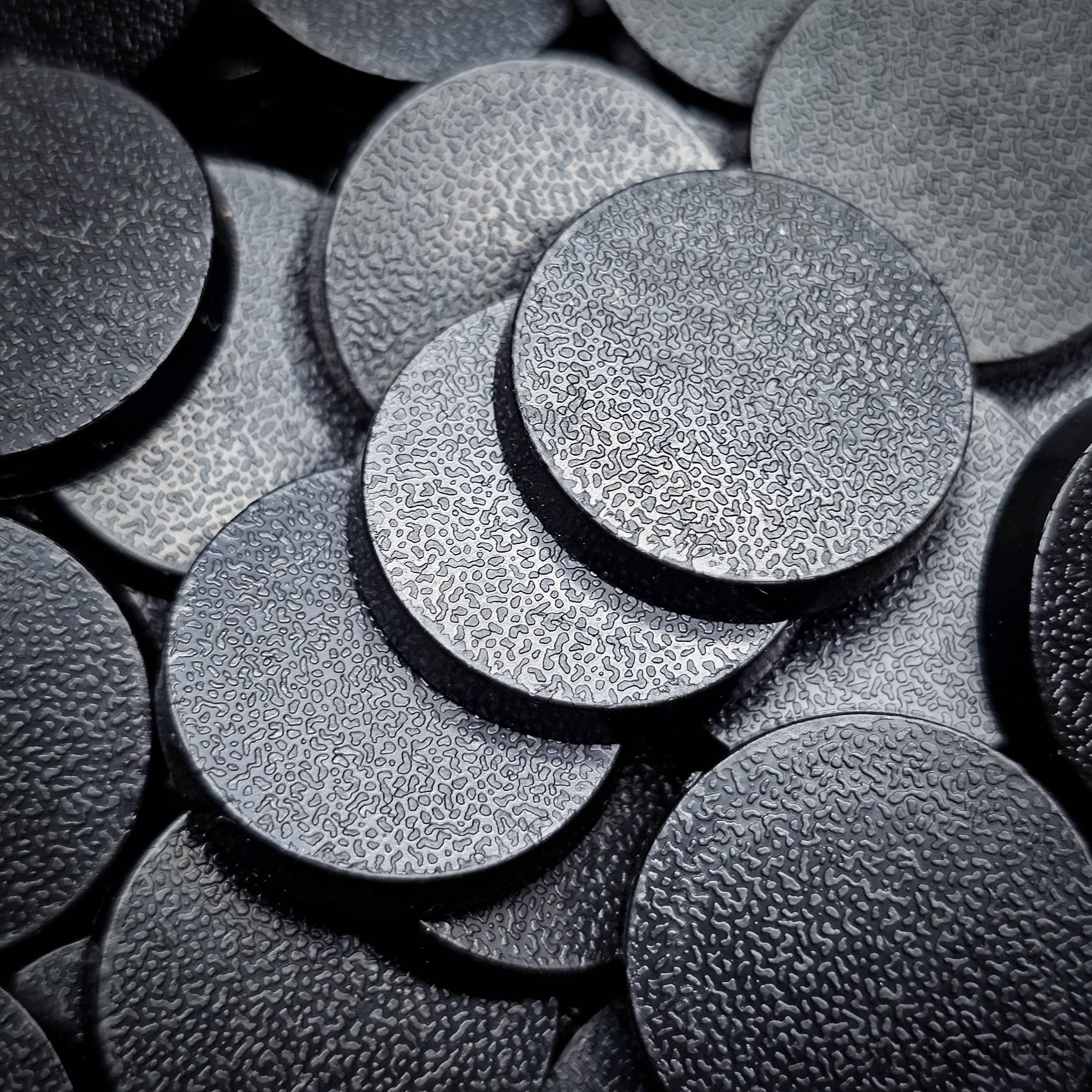 Base 20mm Round Plain Plastic Bases