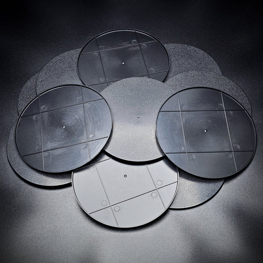 Base 160mm Round Plain Plastic Bases 5061001180417