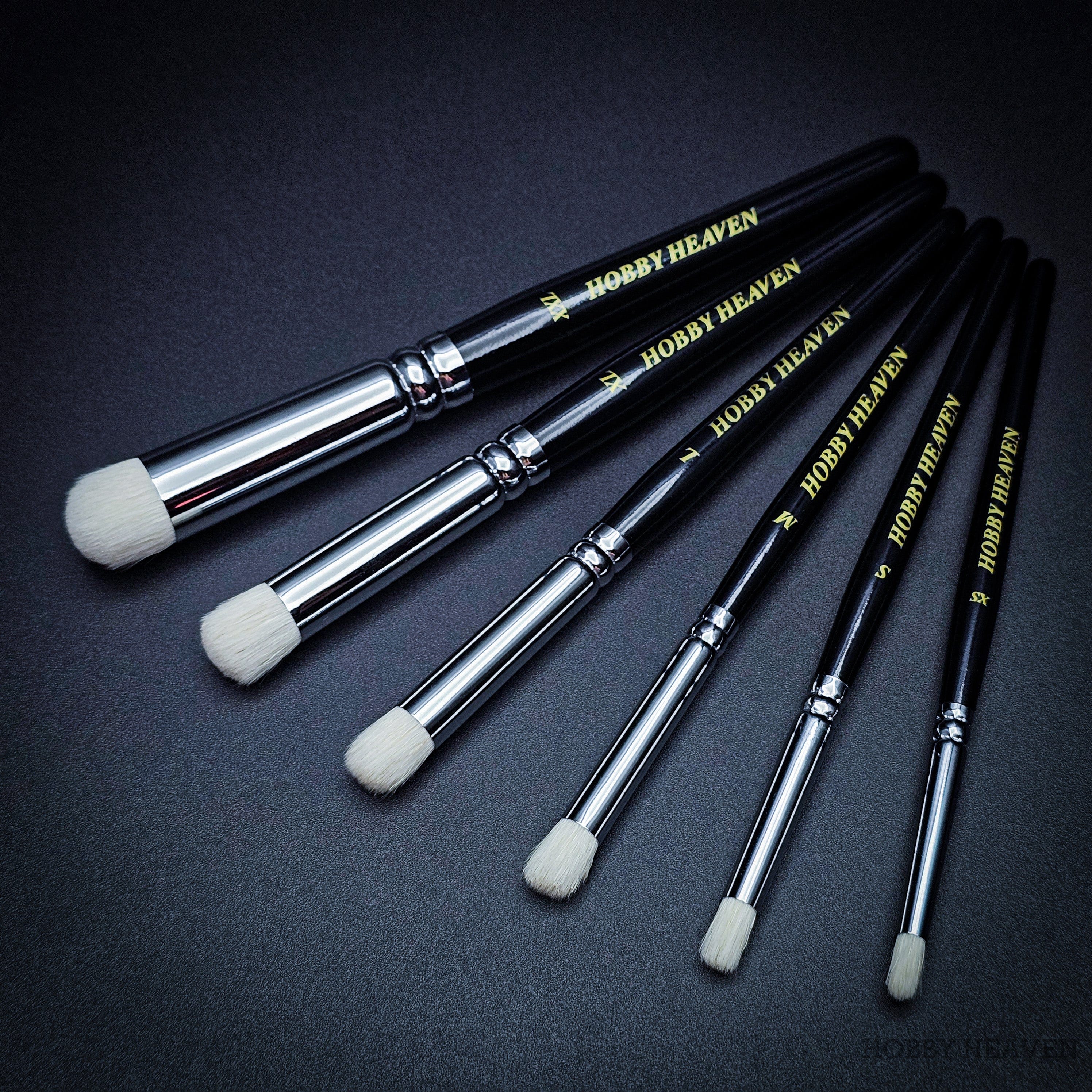 Brush Hobby Heaven Dry Brush — Goat Hair Domed