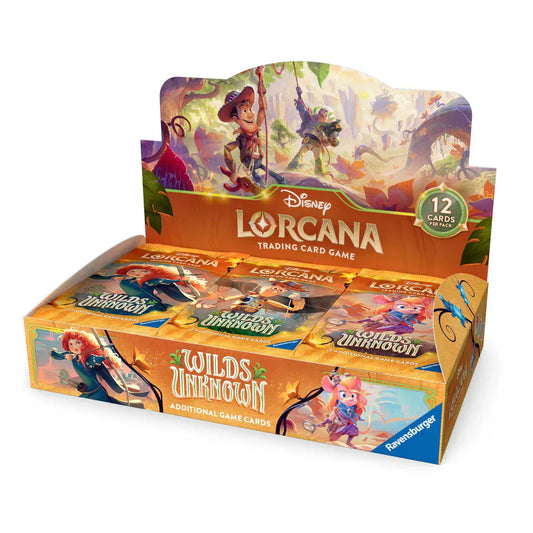 Disney Lorcana TCG - Wilds Unknown Booster Pack  - Set 12 4050368900203