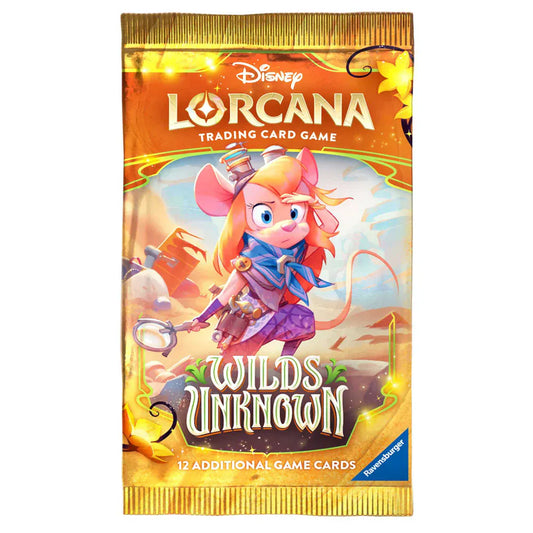 Disney Lorcana TCG - Wilds Unknown Booster Pack  - Set 12 4050368900203