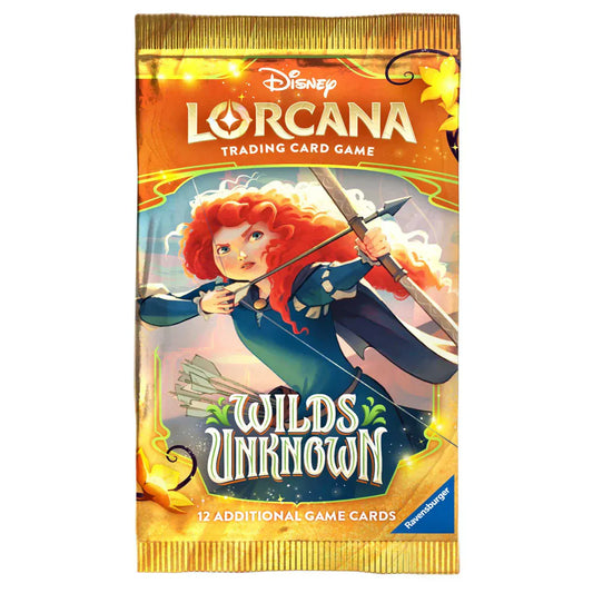 Disney Lorcana TCG - Wilds Unknown Booster Pack  - Set 12 4050368900203
