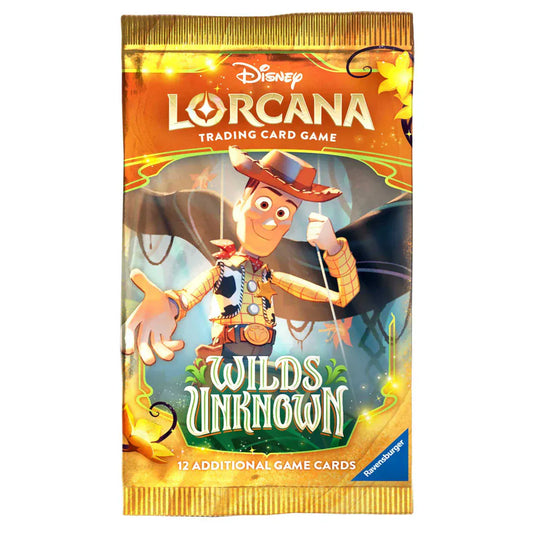 Disney Lorcana TCG - Wilds Unknown Booster Pack  - Set 12 4050368900203