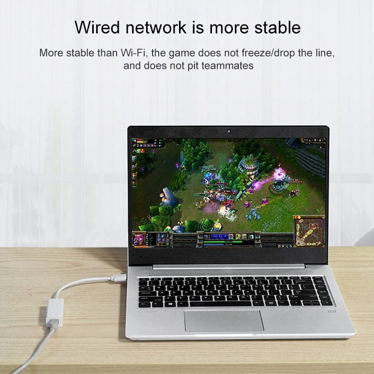 Mobile Accessories USB 2.0 Ethernet Adapter for Tablet PC / Android TV, Length: 20cm