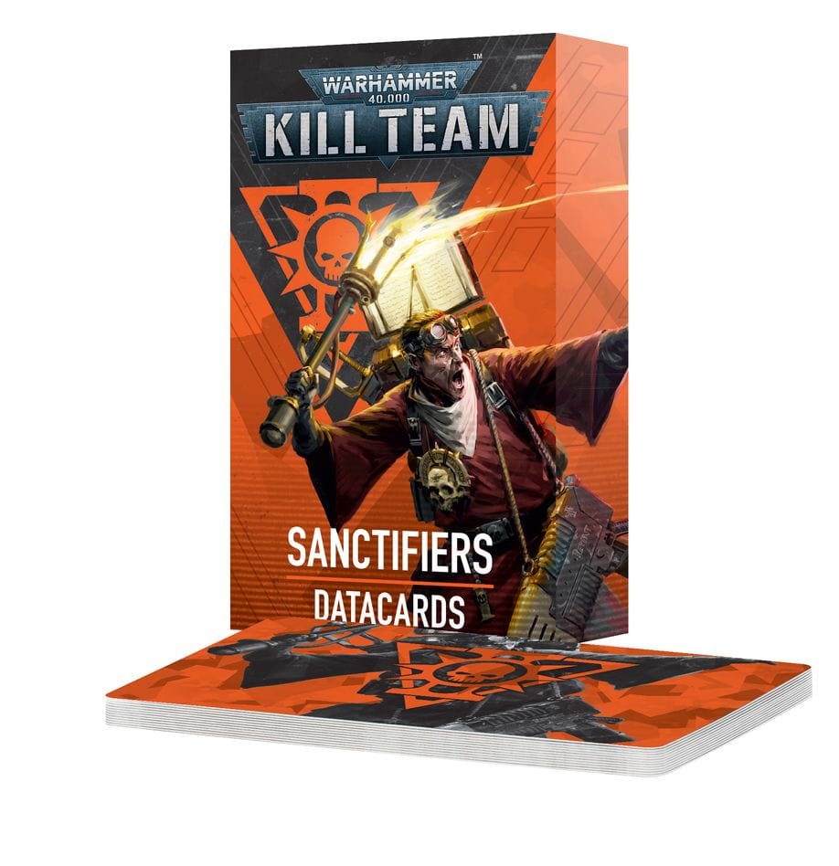 Warhammer 40K Kill Team KILL TEAM: SANCTIFIERS DATACARDS (ENG) 5011921258253