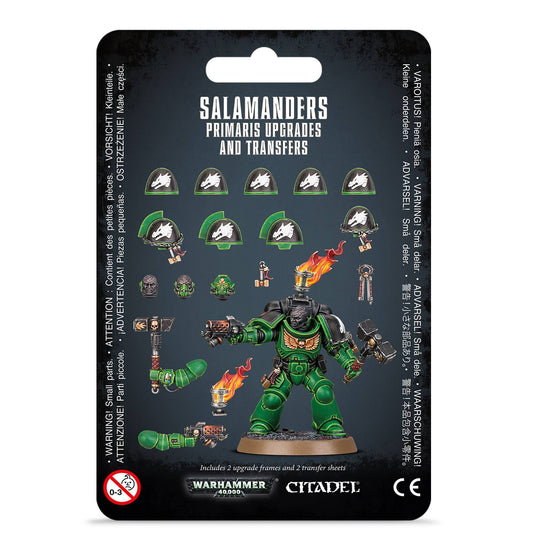 Space Marine SALAMANDERS PRIMARIS UPGRADES & TRANSFERS 5011921140855