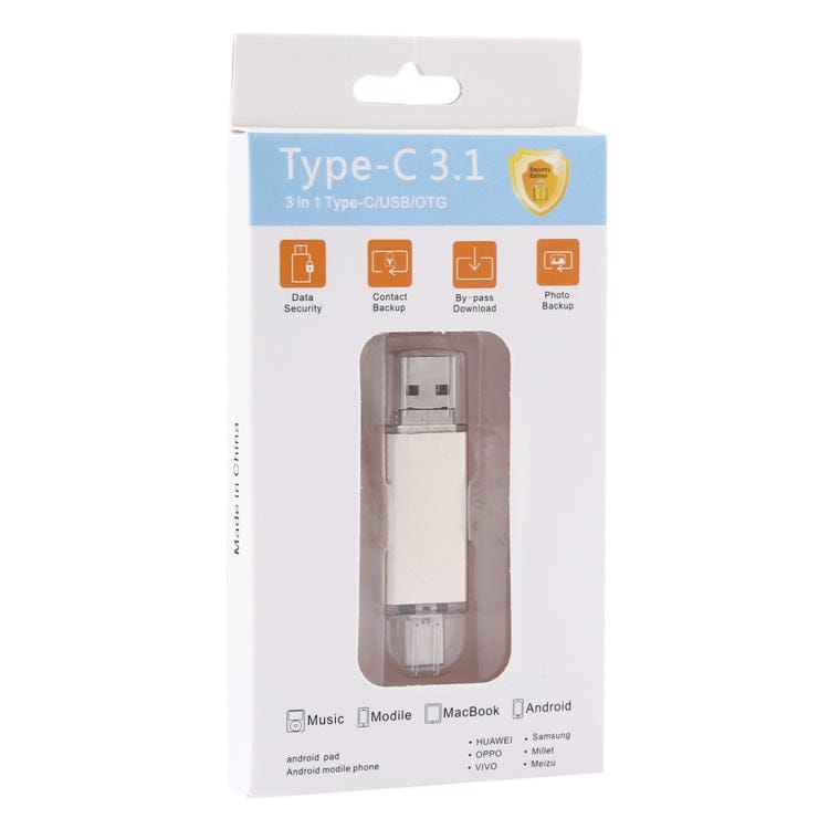 Mobile Accessories For Type-C Smartphones & PC Computer, 32GB