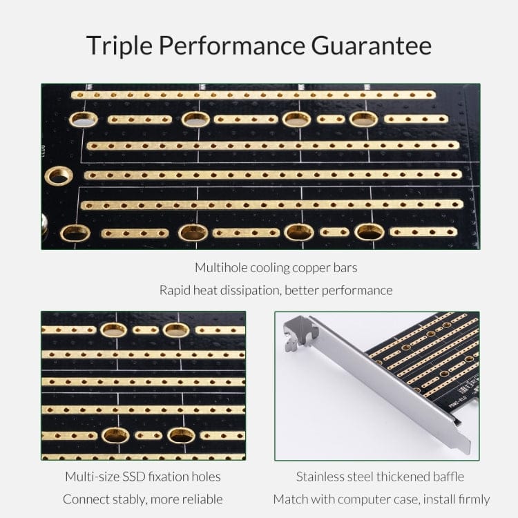 Computer & Networking ORICO PDM2 M.2 NVME to PCI-E 3.0 X4 Expansion Card