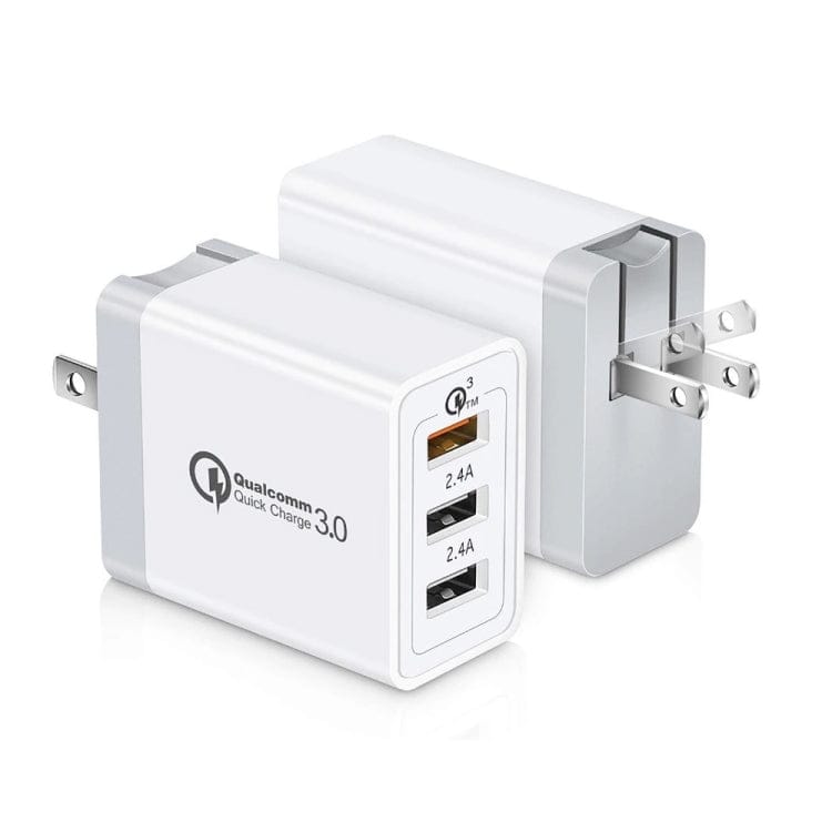 Mobile Accessories with Micro USB Cable, US Plug SDC-30W 2 in 1 USB to Micro USB Data Cable + 30W QC 3.0 USB + 2.4A Dual USB 2.0 Ports Mobile Phone Tablet PC Universal Quick Charger Travel Charger Set, US Plug, with Micro USB Cable, US Plug