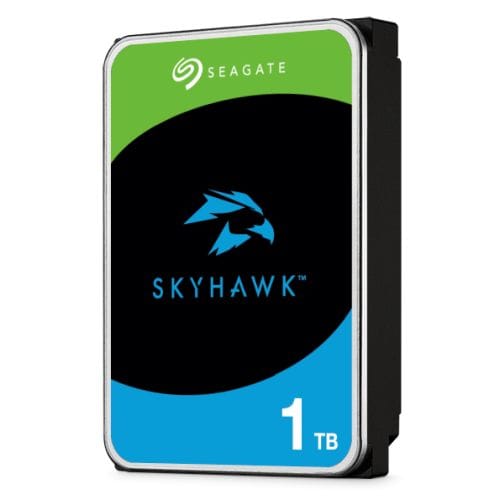 1 TB Seagate 3.5" SkyHawk Surveillance Hard Drive  8 Drive Bays Supported up to 8TB 8719706028226