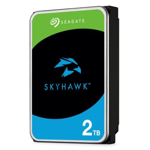 2 TB Seagate 3.5" SkyHawk Surveillance Hard Drive  8 Drive Bays Supported up to 8TB 763649148037