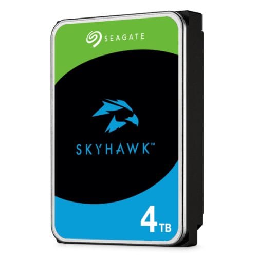 4 TB Seagate 3.5" SkyHawk Surveillance Hard Drive  8 Drive Bays Supported up to 8TB 8719706028288