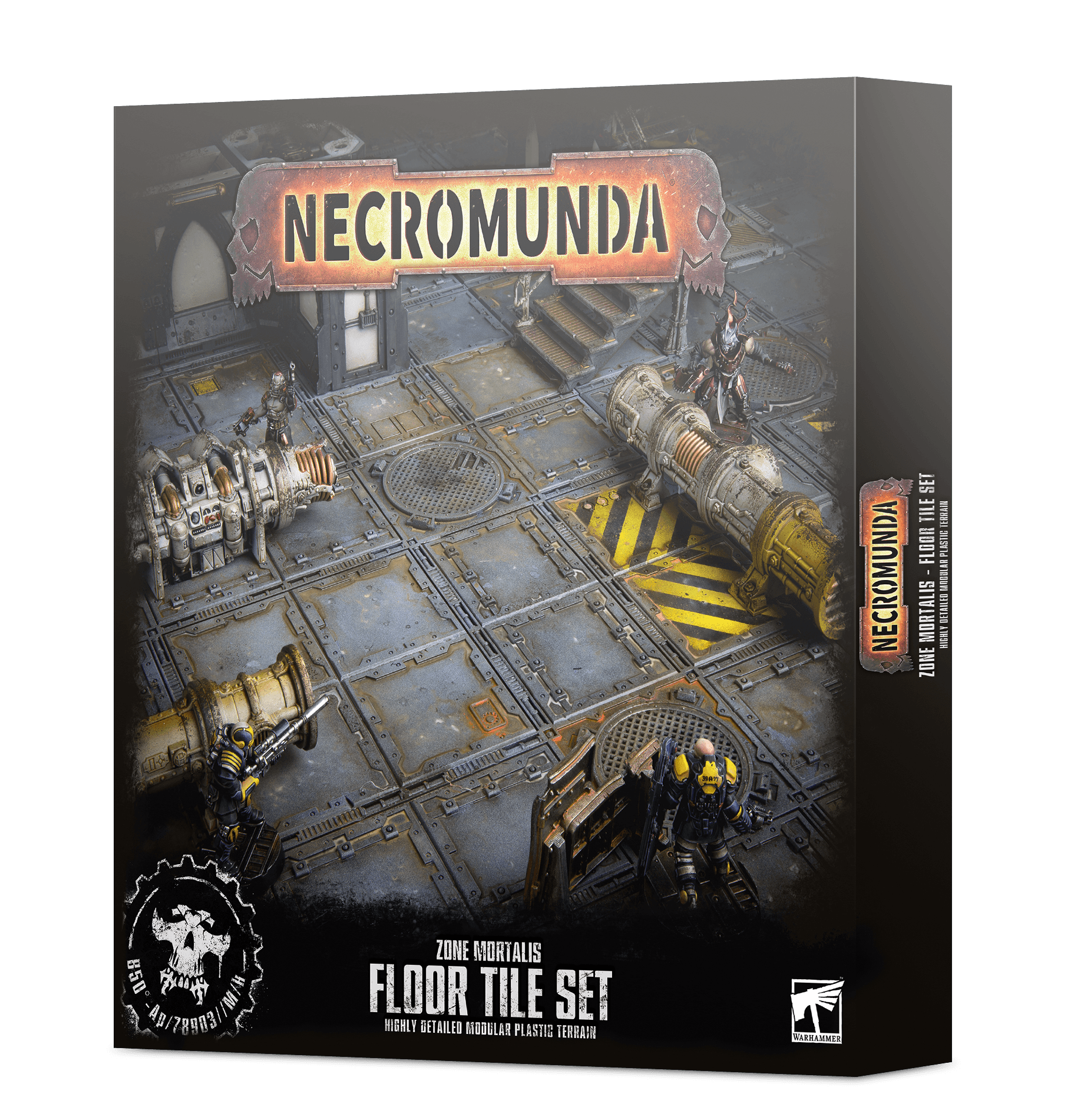 Necromunda NECROMUNDA ZONE MORTALIS FLOOR TILE SET 5011921132126