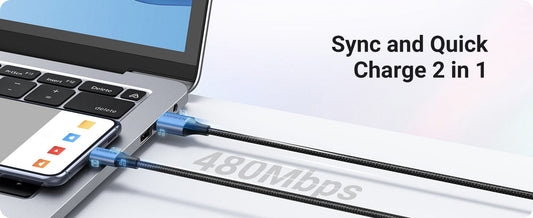 UGREEN 3A USB type to USB C Charging Cable - Quick Charge 3.0 - 2.0