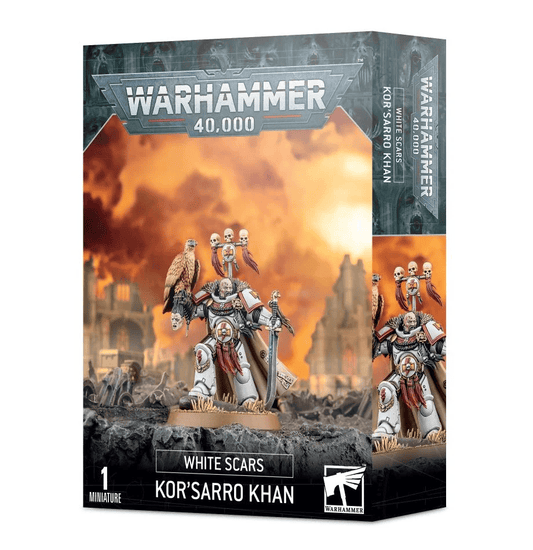 Space Marine WHITE SCARS KOR'SARRO KHAN 5011921142590
