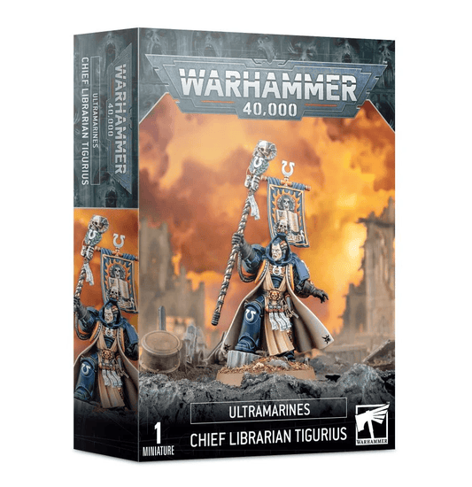 Space Marine ULTRAMARINES CHIEF LIBRARIAN TIGURIUS 5011921142583