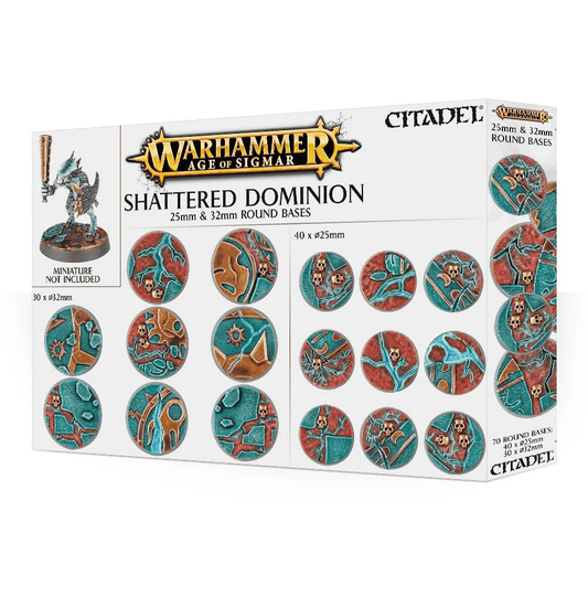 Bases AOS: SHATTERED DOMINION: 25 & 32MM ROUND 5011921073115