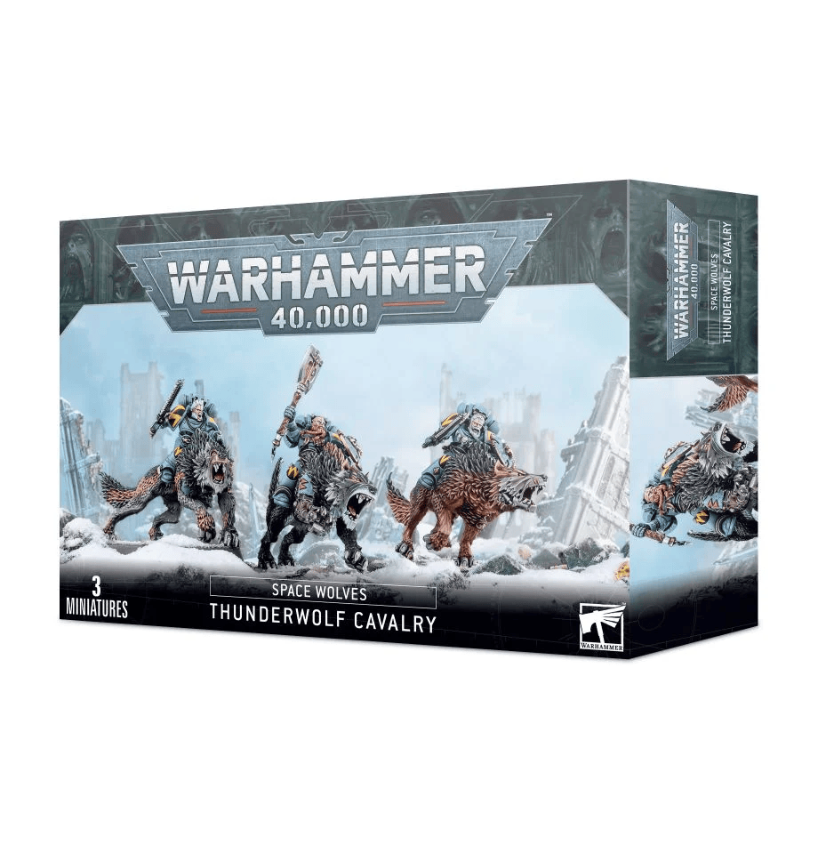Space Wolves SPACE WOLVES THUNDERWOLF CAVALRY 5011921149261