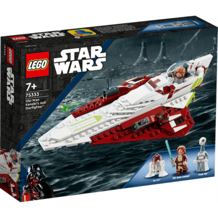 Toys & Games > Toys > Construction Toys > Interlocking Blocks > LEGO > LEGO Star Wars Lego Star Wars 75333 Obi-Wan Kenobi’s Jedi Starfighter for Ages 7 & Up 673419357531