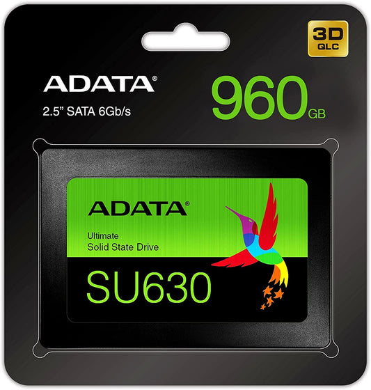 960 GB ADATA SU630 Ultimate 2.5" SATA3 SSD Drive -  240GB to 960GB 4713218469199