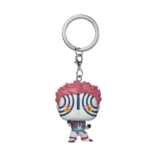 AJ Toys & Books Funko Funko Akaza - Demon Slayer Pop! Keychain