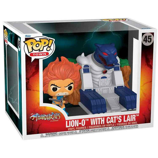 AJ Toys & Books Funko Funko Pop Town: Thundercats S3 - Lion - O With Cat's Lair