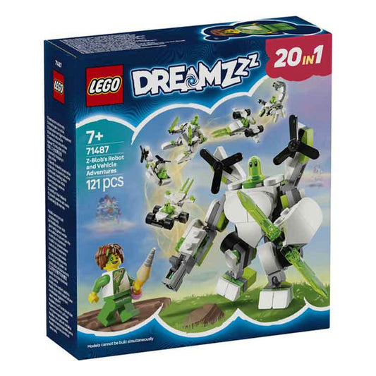 AJ Toys & Books Lego LEGO 71487 Z-Blob's Robot and Vehicle Adventures