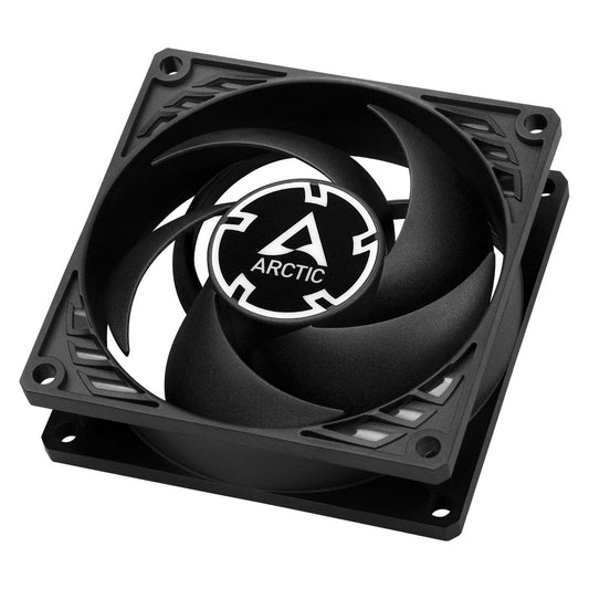Arctic P8 8cm Pressure Optimised PWM PST Case Fan Cable Splitter & Fluid Dynamic - 200-3000 RPM 4895213702034