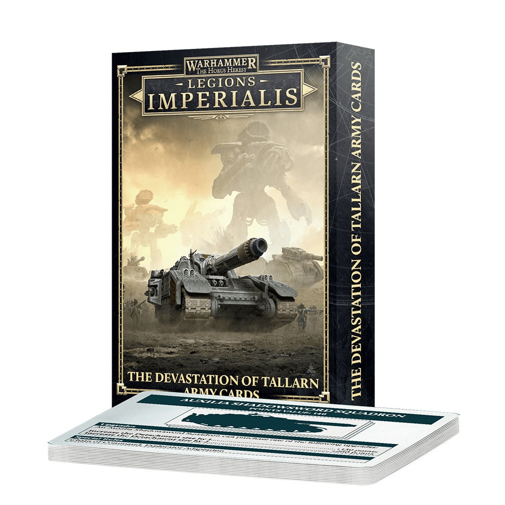 Legions Imperialis LEGIONS IMPERIALIS: DEVASTATION OF TALLARN ARMY CARDS (EL) 5011921218592