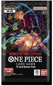 BANDAI One Piece OP06 Wings of the Captain Booster Pack
