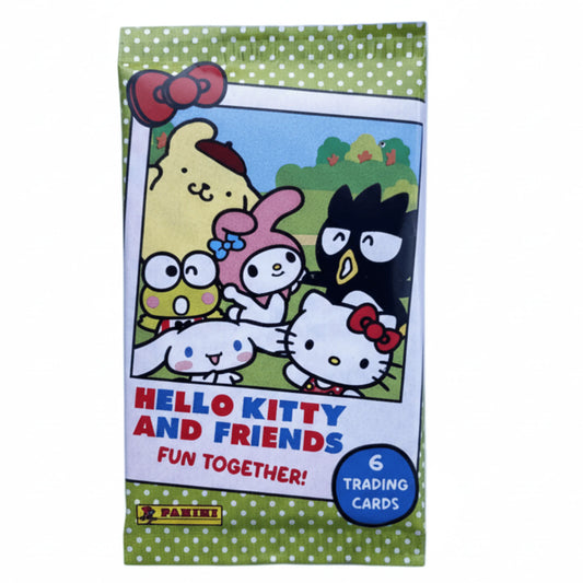 Barely Sensible Collectables Booster Box Hello Kitty and Friends Fun Together - Panini Trading Cards - Booster Pack