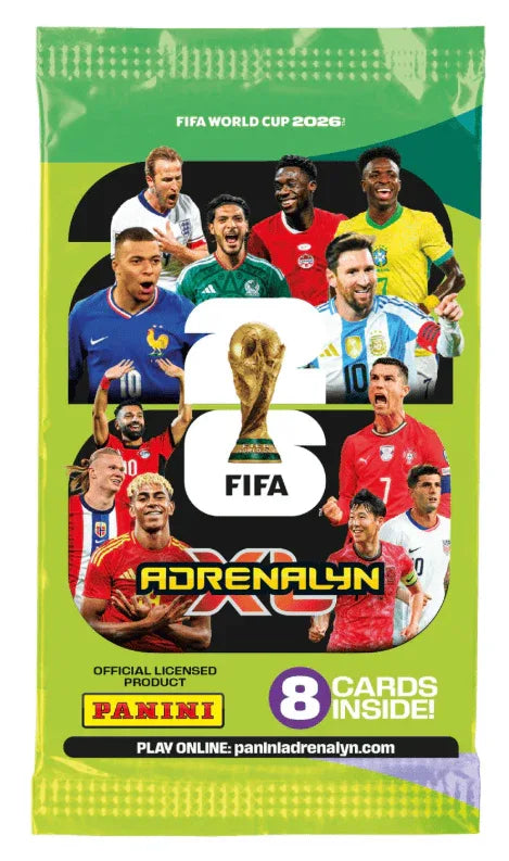 Barely Sensible Collectables Single Booster Pack FIFA World Cup 2026™ Adrenalyn XL™ Official Trading Cards - Booster Pack