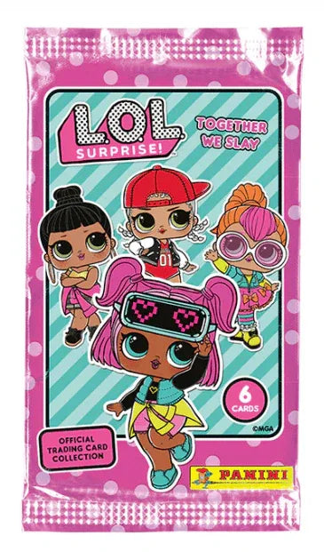 Barely Sensible Collectables Single Booster Pack L.O.L Surprise - Together We Slay - Panini Trading Cards - Booster Pack