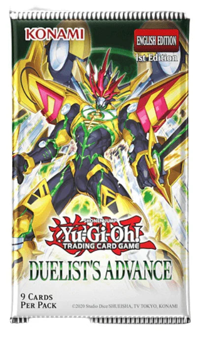 Barely Sensible Collectables Single Booster Pack Yu-Gi-Oh! - Duelist's Advance - Booster Pack