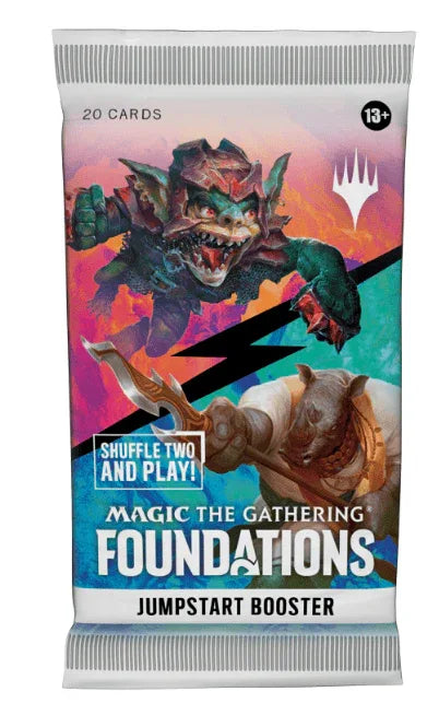 Barely Sensible Collectables Trading Card Game Magic The Gathering - Foundations Jumpstart 2025 - Booster Pack