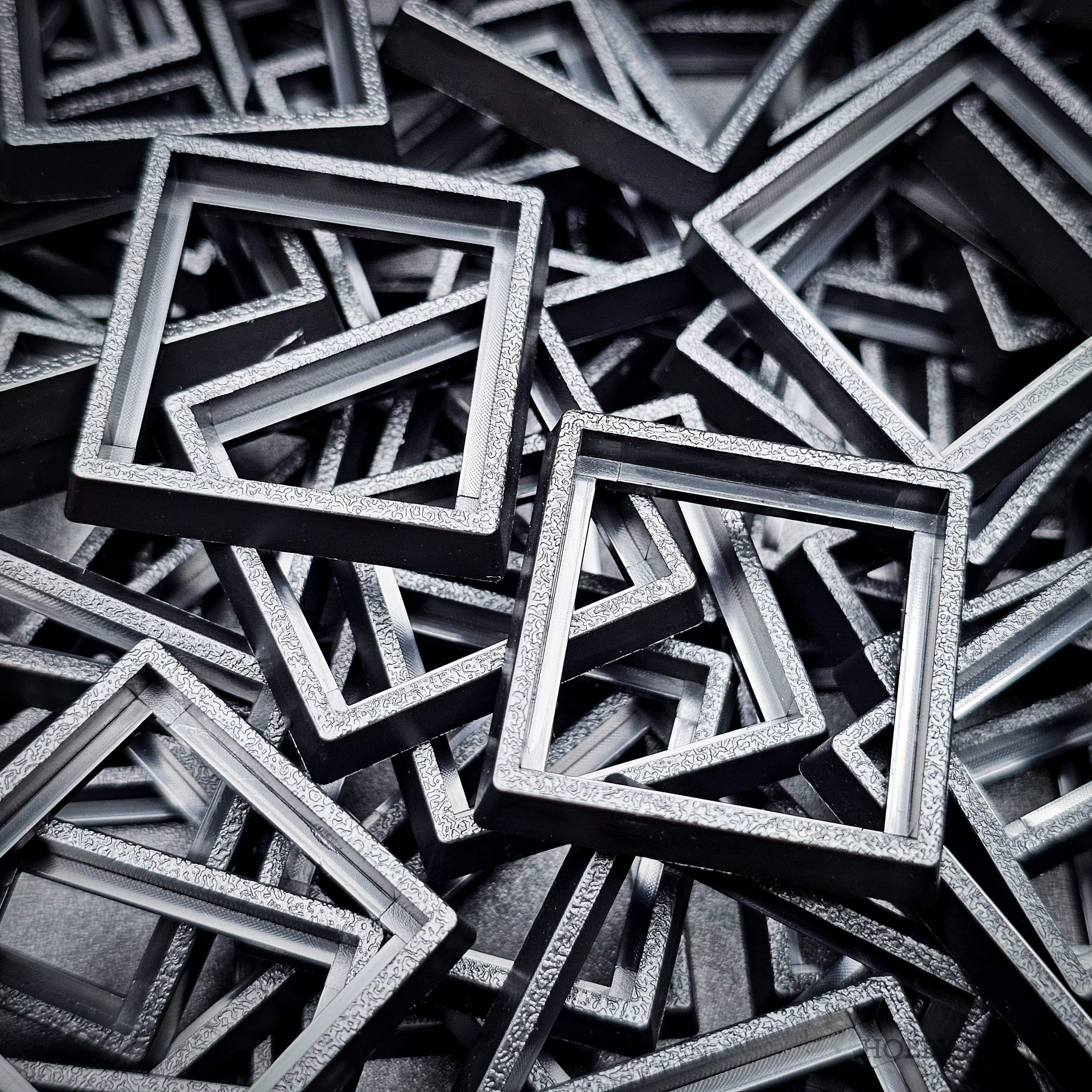 Base 25–30mm Square Base Adapters | Injection Moulded | No Rebasing Required | Fits Popular Fantasy Miniatures