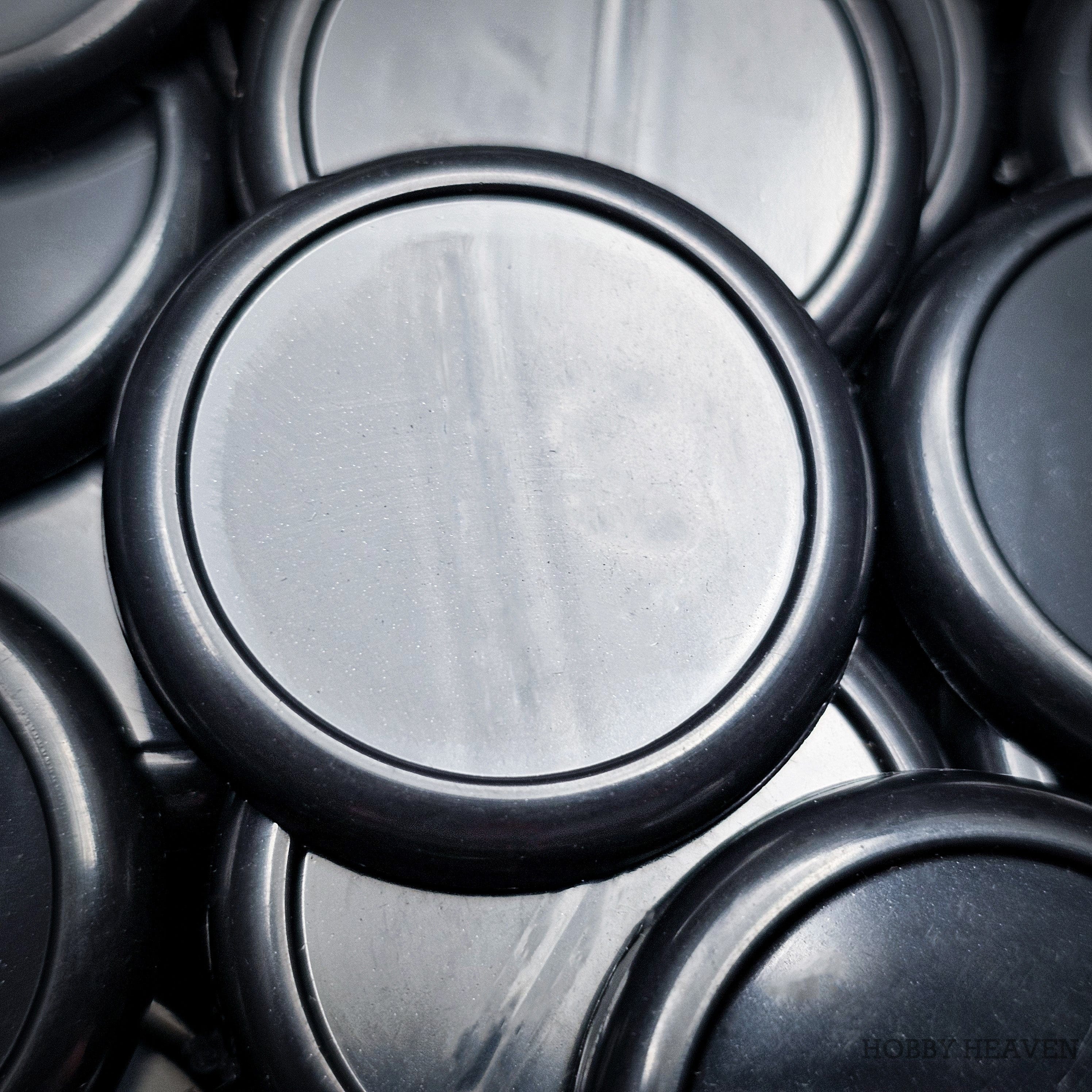 Base 30mm Wide Lip Round Plastic Bases