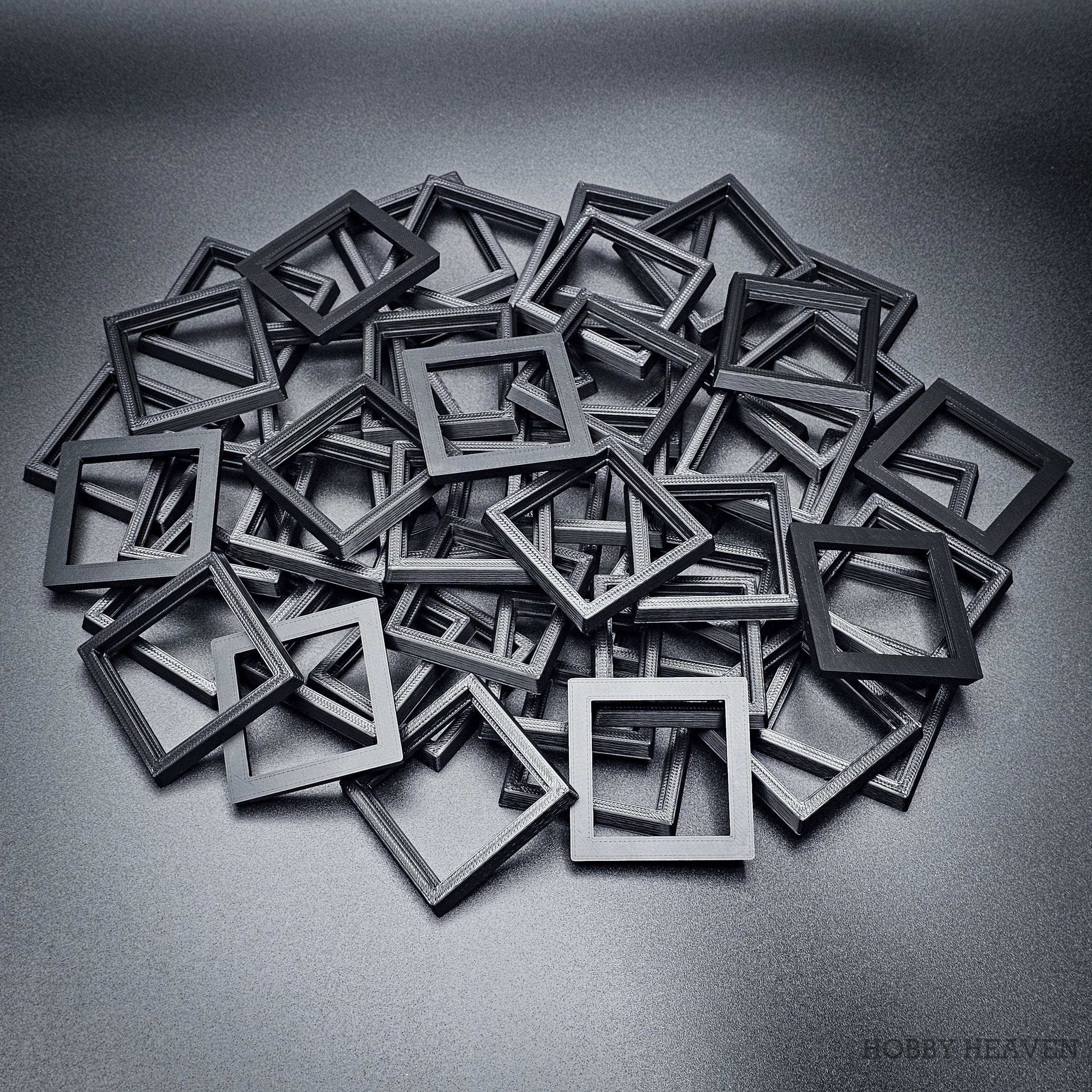 Base 40 to 50mm Square Bases Converters 3d Print
